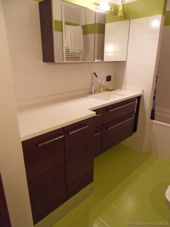 Metropolis arredobagno rovere moro